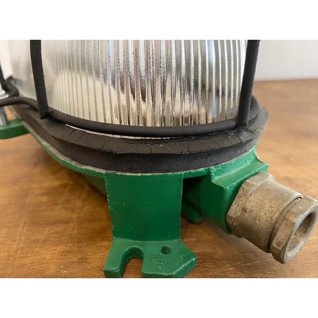 Vintage Industrial KPA 262 Bulkhead Wall Light, 1970s For Sale - Image 12 of 13