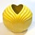 Royal Haeger Rare Artichoke Vase in Citrus Yellow Attributed to Royal Haeger, Circa 1980s For Sale - Image 4 of 12