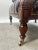 Chesterfield English Style Tufted Leather Library Chair & Ottoman by Hickory For Sale - Image 10 of 18