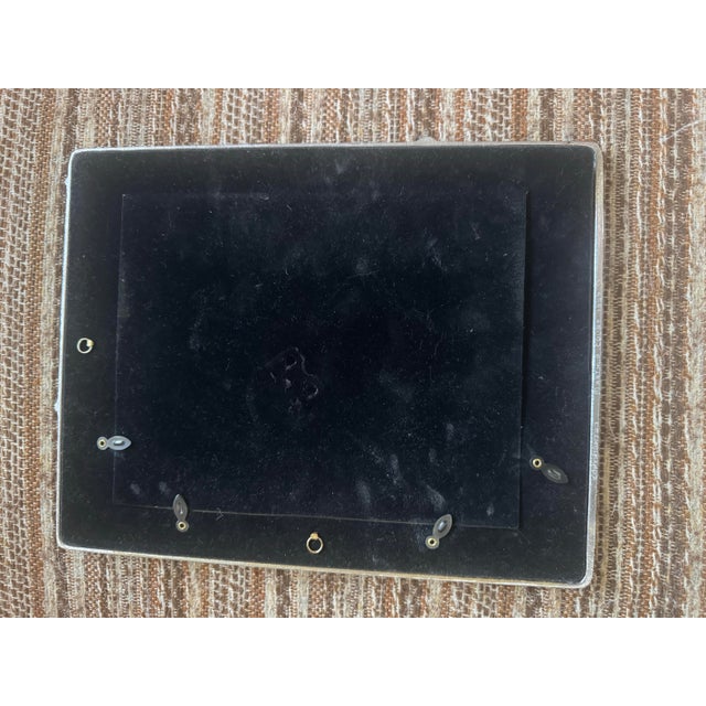 1980s Extra Large Arthur Court Ornate Silver Bunny Rabbit Picture Frame ...