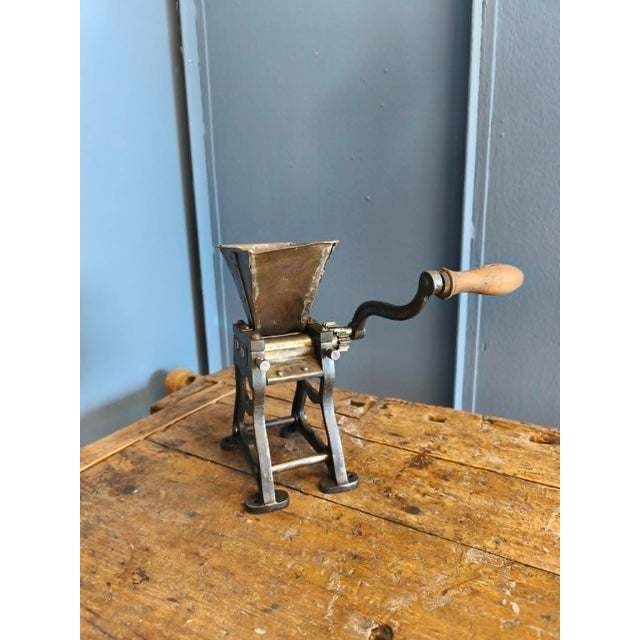 Metal Cast Iron Poppyseed Mill, Late 19th Century For Sale - Image 7 of 18