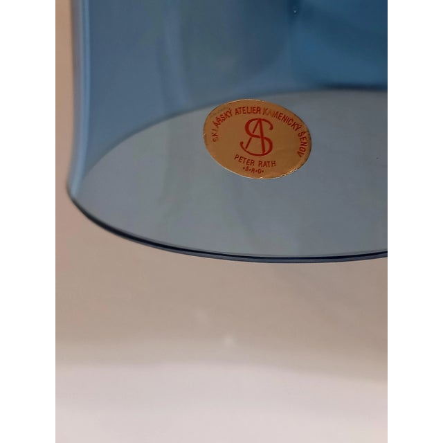 Glass Vase by Peter Rath for Atelier Kamenicky Senov For Sale - Image 6 of 7