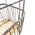 1920s Vintage French Metal Bakery Cart Long Industrial Bread Trolley Rolling Laundry Basket, 1920s For Sale - Image 5 of 8