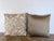 Textile Pair of Custom White Pillows W/ Fern Botanical Design For Sale - Image 7 of 11