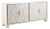 Introduce a touch of modern elegance with this 80" white washed sideboard, exuding charm and luxury. Hand-carved from...