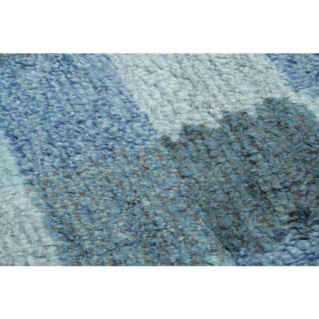 Hand-knotted in wool, this 2x3 gift-sized contemporary rug joins Rug & Kilim’s Scandinavian collection. Featuring soft ice...