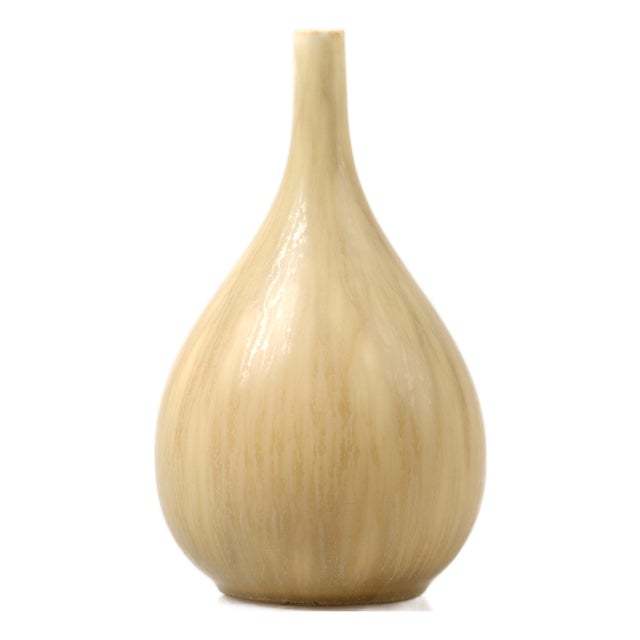 Scandinavian Modern Syp Ceramic Drop Vase by Carl-Harry Stålhane for Rörstrand, 1950s For Sale