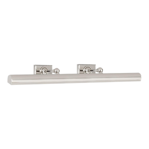 Chapman & Myers for Visual Comfort Signature 30" Cabinet Maker's Picture Light in Polished Nickel