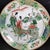 Green Wucai Figural Immortal Scene Decorative Porcelain Plate, Chinoiserie Display Dish For Sale - Image 8 of 8