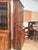 English Two-Tiered Glass Front Bookcases of Figured Wood - Two Available For Sale - Image 16 of 17