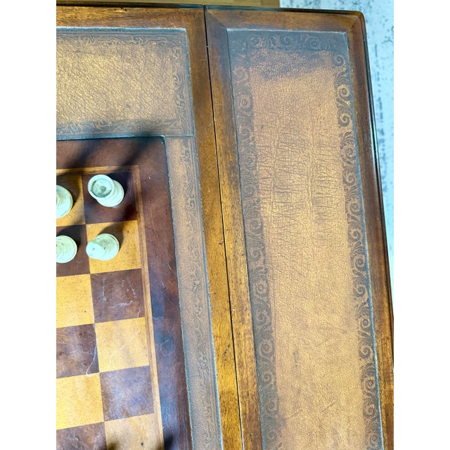 Theodore Alexander Game Table For Sale - Image 9 of 9