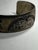 An extremely rare Hopi vintage overlay cuff sterling silver Measures 5 1/2 inches interior with a one and 3/4 inch gap for...