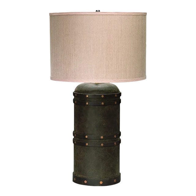 Jamie Young Barrel Table Lamp For Sale