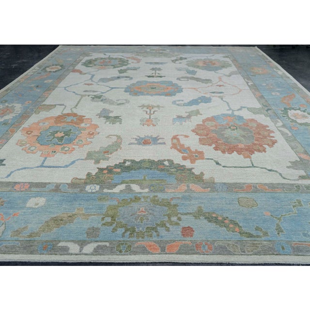 Turkish Oushak Rug 12'11" x 18'3" #20403 Explore a curated collection of hallway runners, wool rugs, and handmade...