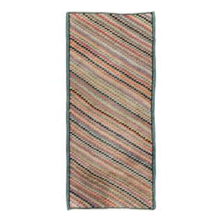 Galerie Shabab Collection Mid-20th Century Handmade Turkish Anatolian Throw Rug For Sale
