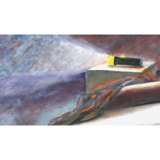 Still Life With Flashlight by Jim Pollock For Sale - Image 4 of 4