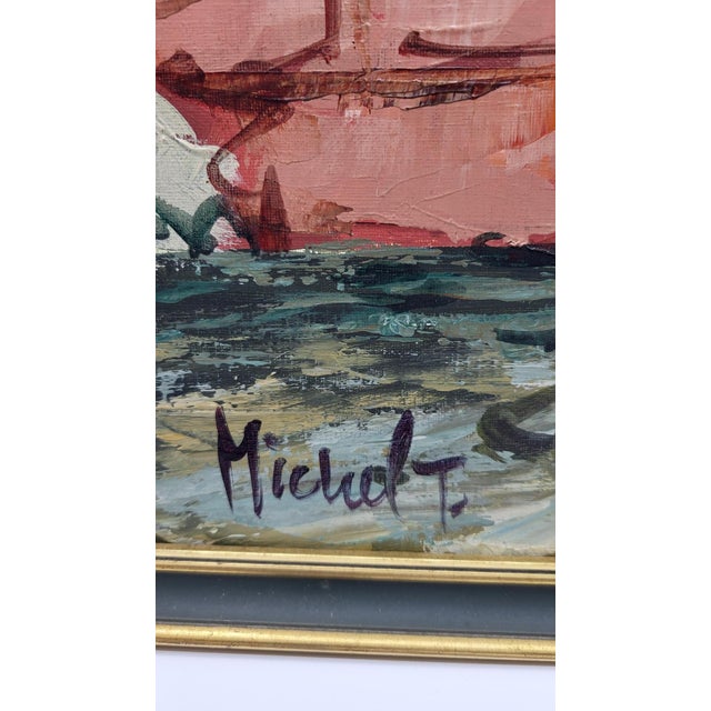 Michel Thomas, P'tits Poulbots (Little Poulbots), France, 1970, Oil on Canvas For Sale - Image 7 of 13