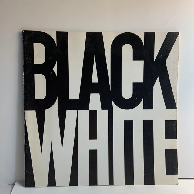 1969 Black White Exhibition of Paintings Book For Sale - Image 9 of 9