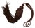 Moroccan Leather Choucha Tassel - Dark Brown For Sale