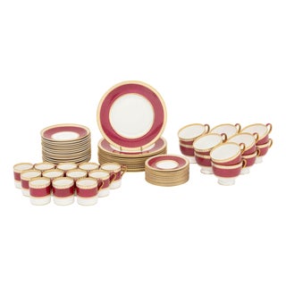 Wedgwood "Ulander" Partial Tea Service, 63 Pcs. For Sale