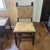 Wood Late 19th Century Pair (2) Carved Oak Lion Heads Twisted Legs Modern Upholstery English Jacobean Revival Side Chairs For Sale - Image 7 of 12