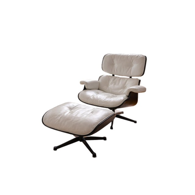 Set of Vintage Lounge Chair and Ottoman by Charles and Ray Eames, 1950s For Sale - Image 16 of 16