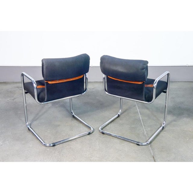 Chairs by G. Faleschini for Mariani, Set of 2 For Sale - Image 4 of 9