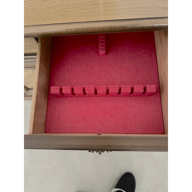 My parents purchased this in Beverly Hills, CA in 1968. It was made by Stanley Furniture and was a cherished piece of...