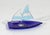 Vintage Modern Murano Glass Model of Sailing Ships For Sale - Image 13 of 18