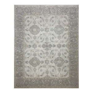 Handwoven Oushak Style Area Rug 9’1″ X 11’7″