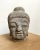Vintage Stone Carved Buddha Head For Sale In Los Angeles - Image 6 of 6