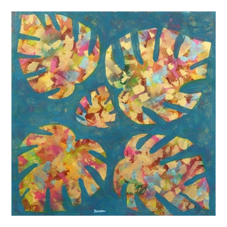 "Monstera 1" Original Artwork by Giuseppe Beddru For Sale