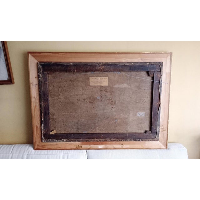 R. J. Osborn, Farm in Hampstead, 1860, Paint, Framed For Sale - Image 3 of 10