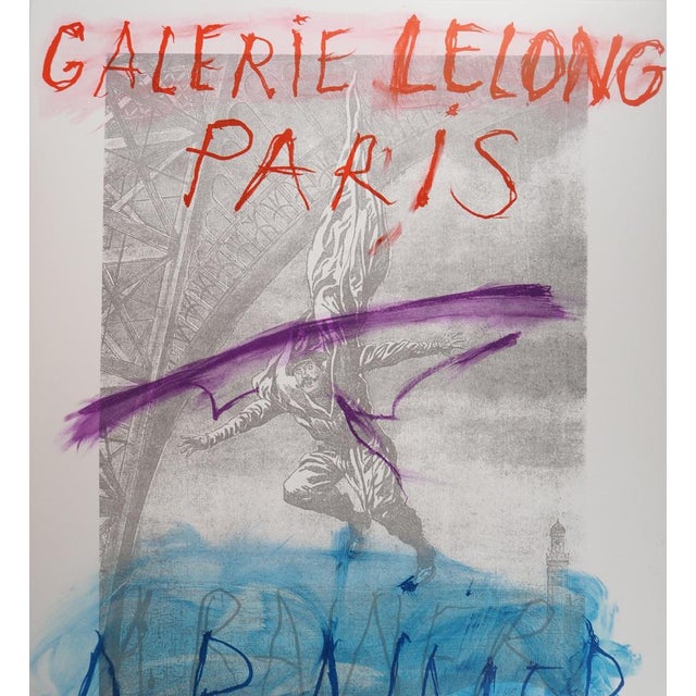 Arnulf Rainer, La Tour Eiffel, Lithograph For Sale - Image 5 of 8