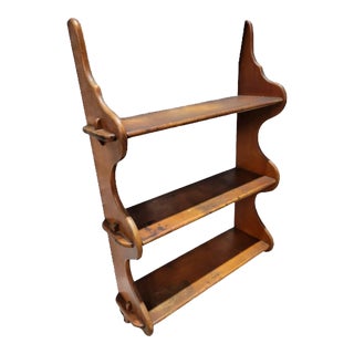 Early 20th Century Antique Arts and Craft 3 Tier Shelf in Wonderful Condition. For Sale