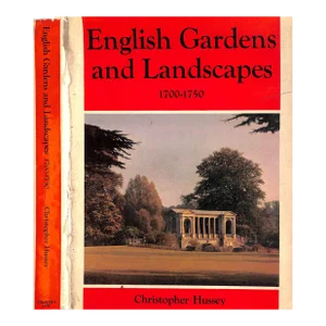 "English Gardens and Landscapes, 1700-1750" Book 1967 Hussey, Christopher
