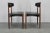 Wood and Black Leatherette Dining Chairs, Denmark, 1960s, Set of 6 For Sale - Image 11 of 18