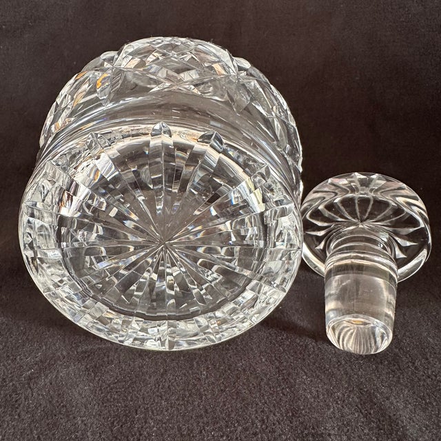 Transparent Waterford Cut Crystal Decanter For Sale - Image 8 of 8
