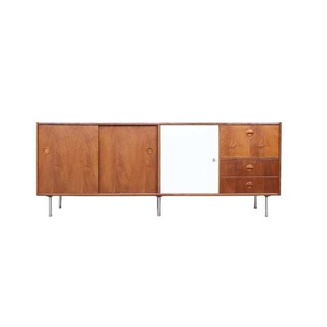 Vintage Walnut Sideboard by William Watting for Fristho, 1960s For Sale - Image 17 of 18
