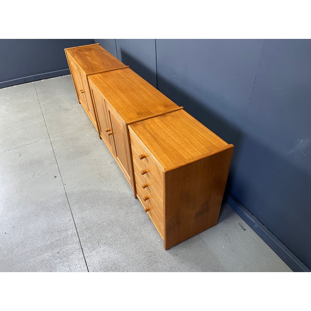 Wood Mid-Century Scandinavian Sideboard, 1970s For Sale - Image 7 of 13