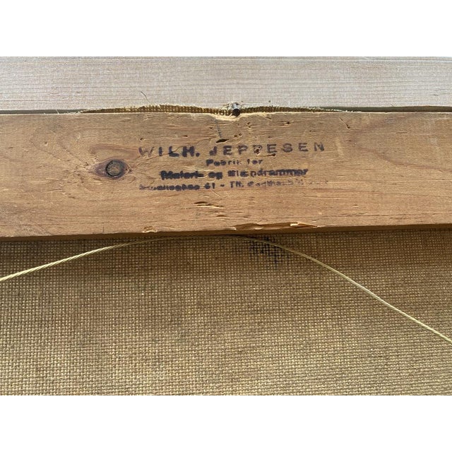 Continental School Artist, Flowers in Vase, Oil on Canvas, 1950s, Framed For Sale - Image 16 of 18