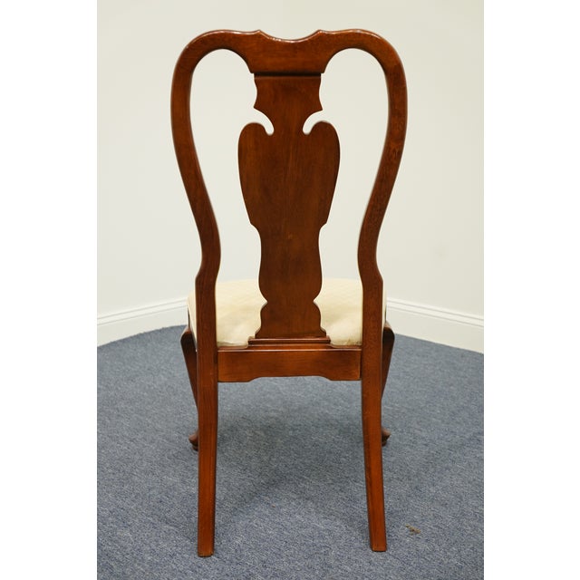Universal Furniture Cherry Traditional Queen Anne Style Dining Side Chair For Sale In Kansas City - Image 6 of 10