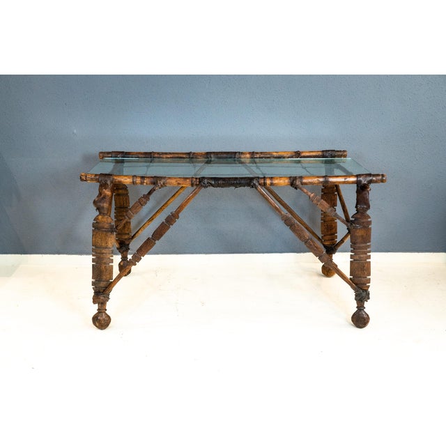 Mid-20th Century African Wood Table For Sale - Image 17 of 17