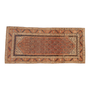 Antique Fine Malayer Rug Runner - 3'9" x 8'