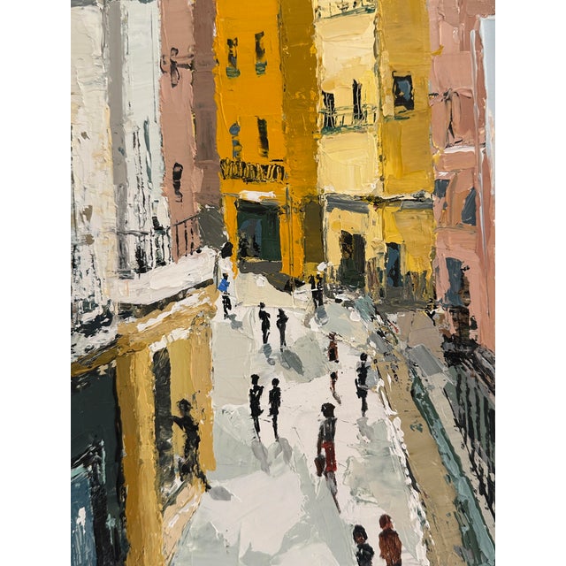 "My Room With a View" Original Modern Oil Painting, by Jennifer Hohlfelder For Sale - Image 9 of 12