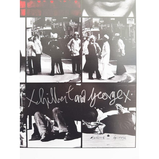 Gilbert & George, Bollocks We're All Angry, 2023, Original Hand-Signed Poster Print For Sale - Image 8 of 9