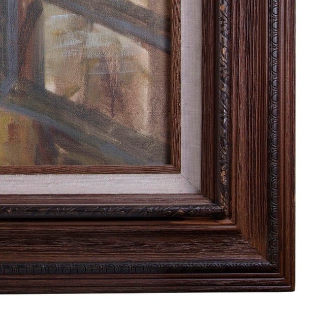 American Vintage Howard Carr Rancher on Horseback at Corral For Sale - Image 3 of 5