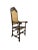 Early 20th Century Pair of Early 20th Century European High-Back Armchairs With Cane Seats, 54"h For Sale - Image 5 of 8