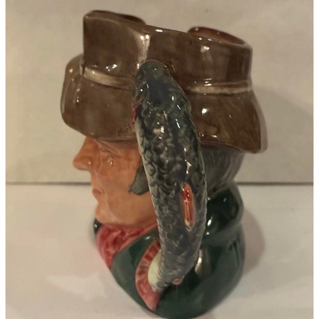 Vintage Royal Doulton “The Poacher” character jug, D6464, featuring the wonderfully sculpted fisherman with a trout...