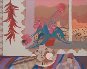 Sally Anderson Ventana Series Spring Blooms Original Painting of Orchids